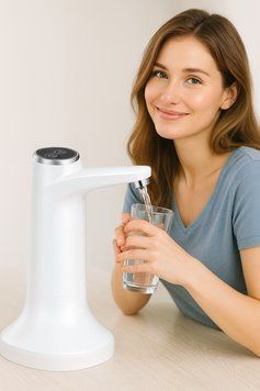 Электрический насос- помпа для воды Aqua Pump Pro (с сенсорным управлением) 7078 фото