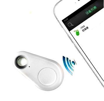 Брелок трекер с маячком iTag anti lost loos Bluetooth 4.0 голубой 1518 фото