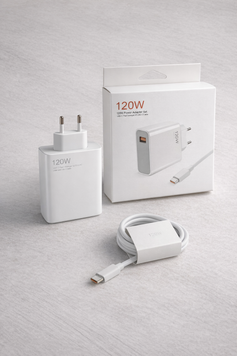 Зарядное устройство USB 120W + кабель Type-C | Быстрая зарядка для телефона Xiaomi Samsung iPhone 7476 фото