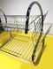 Сушилка сушка, подставка для посуды двухъярусная хромированная Clean House New Arrival 6481 фото 6