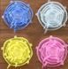 Набір силіконових кришок для посуду 6 шт, еластичні кришки Silicone Stretch Lids 5515 фото 6
