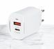 Сетевой адаптер для быстрой зарядки 20W PD+QC 3.0 USB/Type-C KF-02 7736 фото 3