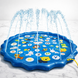 Дитячий водний килимок з фонтаном 90 см (Splash Pad) надувний басейн для дітей, підключення до шланга 7538 фото 3