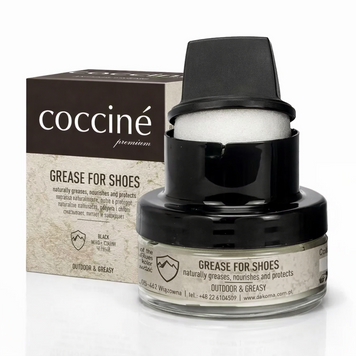 Жир для обуви Coccine GREASE (50 мл) | Натуральная защита кожи от влаги и трещин Коричневый 6421 фото