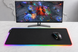 Ігровий килимок для миші та клавіатури з RGB-підсвіткою 70x30 см великий комп&rsquo;ютерний килимок 12 режимів 7841 фото 2