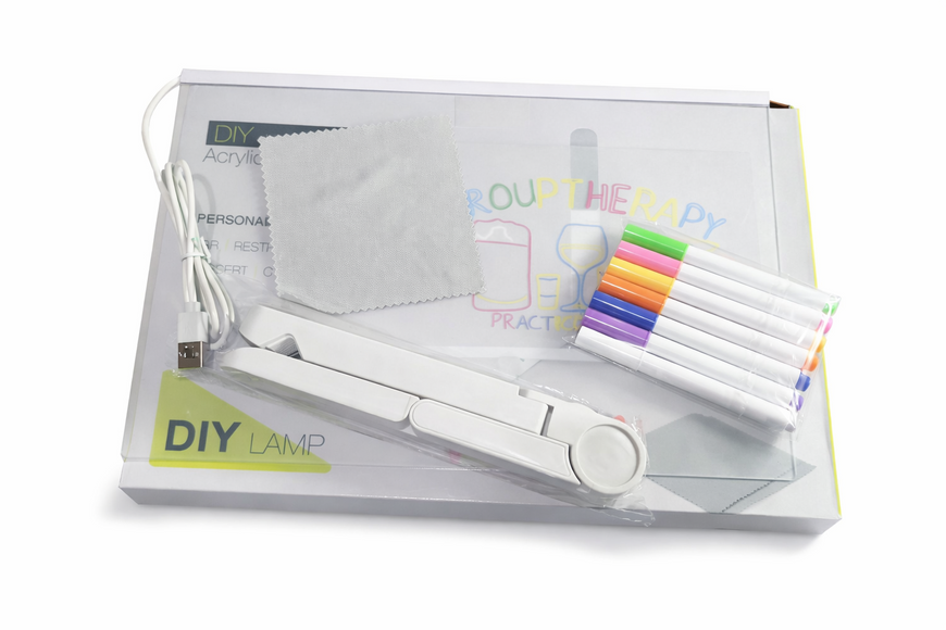 Світлодіодна LED дошка для нотаток та малювання з USB, 20&times;30 см 7087 фото