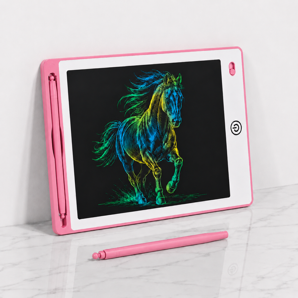 LCD планшет для малювання 8.5 дюйма мультихромний із стілусом для дітей та нотаток 5483 фото