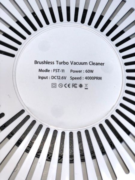 Пылеуловитель для маникюра аккумуляторный 60W FST-11 с фильтром, настольный 7337 фото