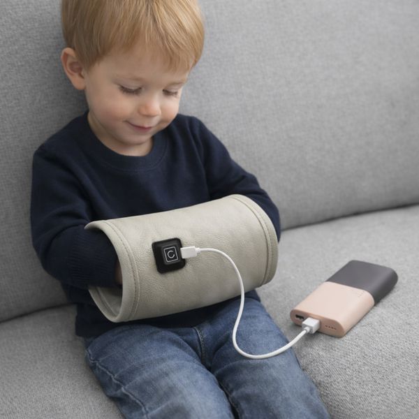 Грелка-підігрівач  USB Type-C з контролем температури 35&ndash;55&deg;C + термочохол-грілка 2-в-1 7387 фото