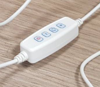 Кольцевая LED-лампа с держателем для телефона (USB, 10 уровней яркости, 3 режима света) 4791 фото