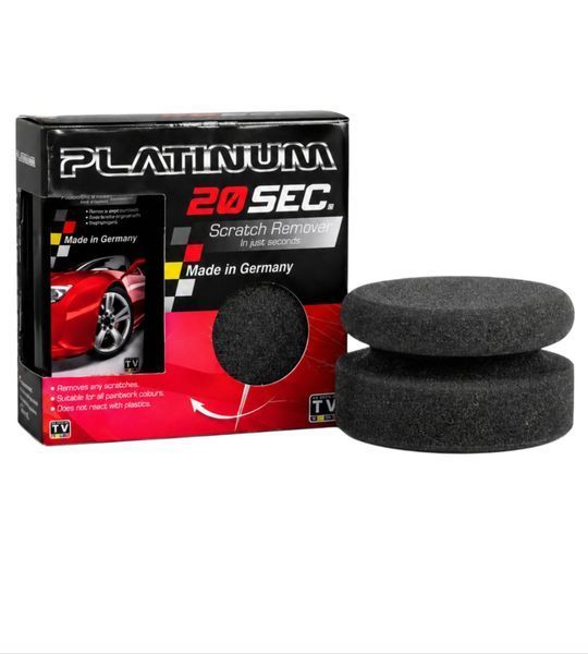 Паста для видалення подряпин Platinum 20 sec 100 мл, поліроль для кузова автомобіля 7743 фото