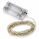 Гірлянда-нитка світлодіодна Yellow 3 м 30 LED на батарейках 2 AA, жовте світло 8121 фото 2