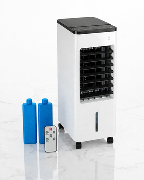 Портативний охолоджувач повітря LZ05EX Air Cooler, підлоговий кондиціонер без фреону, 5.5 л, пульт, таймер, 3 швидкості 7551 фото