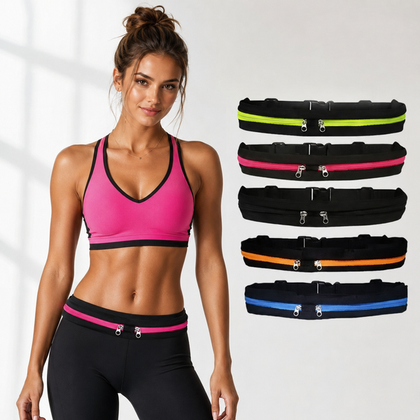 Сумка - пояс для спорту для бігу, спортивна сумка на пояс "Sport waist bag" 1686 фото