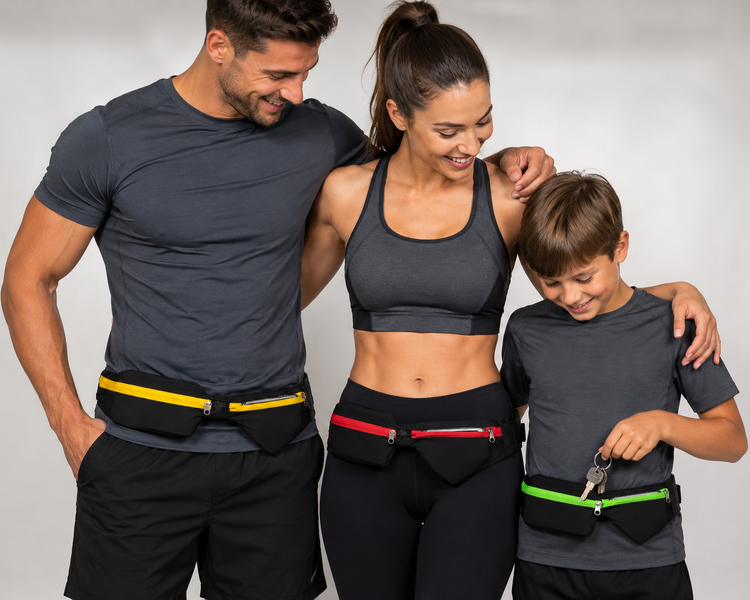 Сумка - пояс для спорту для бігу, спортивна сумка на пояс "Sport waist bag" 1686 фото