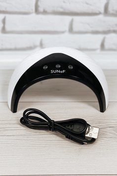 LED/UV-лампа SUN 5F 36 Вт USB без дна &mdash; для гель-лака и педикюра 7160 фото
