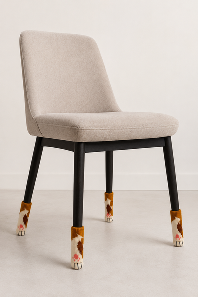 Шкарпетки-чохли на ніжки стільця та стола Chair Socks 11 х 3,5 см захист підлоги 4 шт. 7911 фото