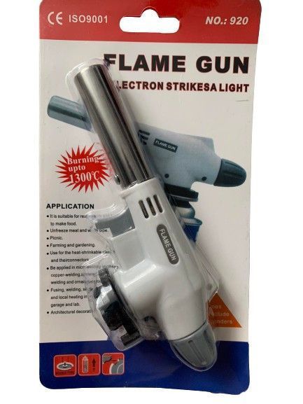 Газова пальник, різак, паяльник Flame Gun 920 з п'єзопідпалом 4523 фото