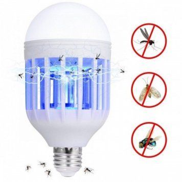 Светодиодная лампа-приманка для насекомых Zapp Light, уничтожитель насекомых 5552 фото