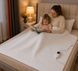 Електропростирадло Electric Blanket 150х120 см біле, 130 Вт, 3 режими нагрівання, таймер 2/8 год 8052 фото 4