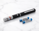 Лазерна указка зелена Green Laser Pointer 16,5 см з насадкою для точок, в чехле живлення AAA 7702 фото 5