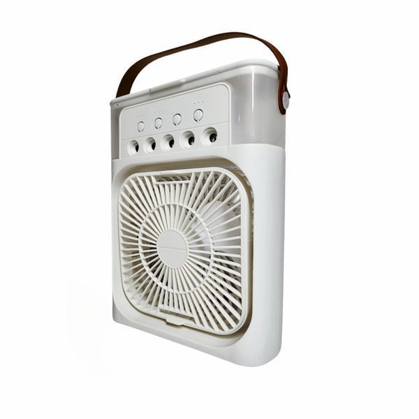 USB вентилятор-увлажнювач з регулюванням швидкості та кута нахилу Air Cooler Fan 6724 фото