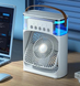USB вентилятор-увлажнювач з регулюванням швидкості та кута нахилу Air Cooler Fan 6724 фото 1
