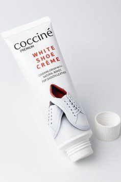Питательный крем Sneakers White Shoe Creme Coccine для спортивной обуви 75 мл Польша 7153 фото