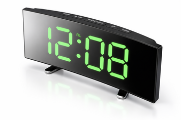 Настільний LED годинник DT-6507 Multi із будильником та зеленою підсвіткою | Дзеркальний електронний годинник 4034 фото