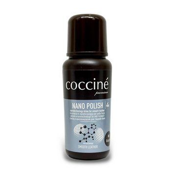 Жидкая паста-блеск Coccine NANO POLISH (75 мл, чёрная) | Водоотталкивающий уход за кожаной обувью 6073 фото