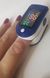 Пульсоксиметр Fingertip Pulse Oximeter SpO2 пульсометр электронный на палец оксиметр 2130 фото 1