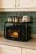 Полиця-стелаж для мікрохвильовки 53&times;32&times;31 см з металевим каркасом і ДСП | Органайзер для кухні 7053 фото 2