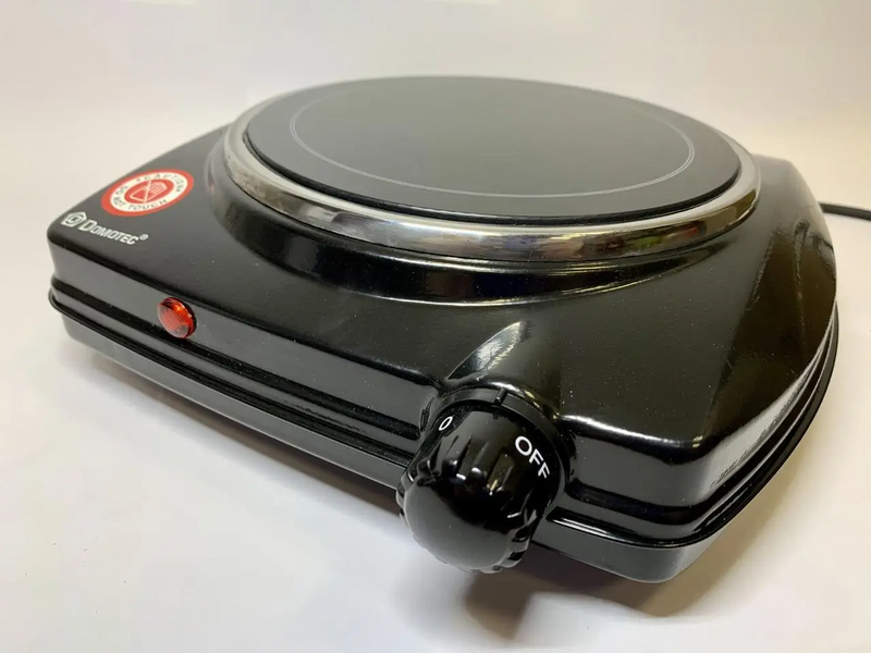 Електроплита настільна одноконфорочная DOMOTEC MS-5851 (900Вт, Кераміка) інфрачервона 1707 фото