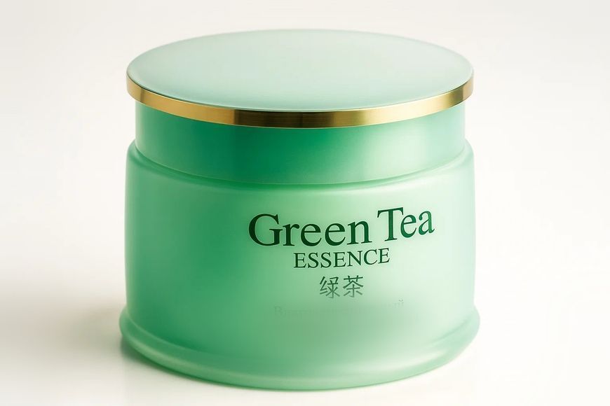 Крем для обличчя з зеленим чаєм Green Tea Essence QY111, 50 г &mdash; зволожуючий, антивіковий, від зморшок 7205 фото