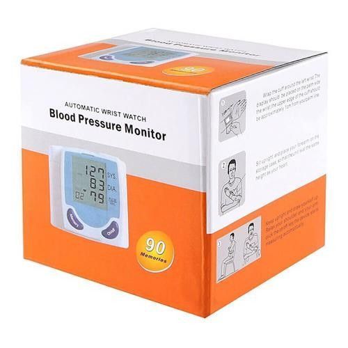 Цифровий автоматичний тонометр Blood Pressure Monitor для вимірювання артеріального тиску та пульсу 5757 фото