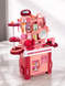 Детское трюмо TOYSPlastic Beauty Salon, туалетный столик с аксессуарами, игровой набор 42 предмета 7717 фото 5