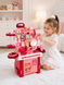 Детское трюмо TOYSPlastic Beauty Salon, туалетный столик с аксессуарами, игровой набор 42 предмета 7717 фото 1