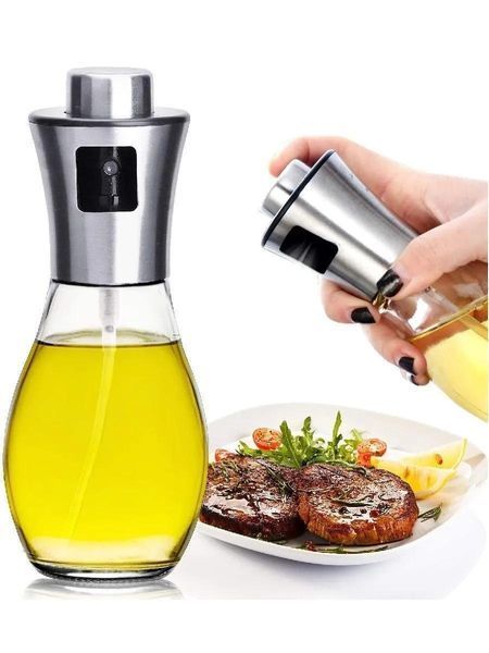 Пляшечка зі спреєм для харчових рідин (олія, оцет) 200 мл 4915 фото