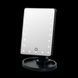 Дзеркало для макіяжу Large Led Mirror настільне з LED-підсвіткою 22 світлодіоди чорне 5674 фото 4