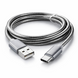 Кабель USB-A &ndash; Type-C (Micro USB &ndash; USB-C) Spring AR72, спіральний, для зарядки та передачі даних 7413 фото 2
