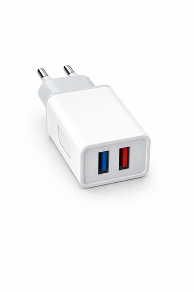 Мережевий зарядний пристрій UKC AR 001 Fast Charge, 2 USB, 2A, 220 В 7269 фото