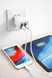 Мережевий зарядний пристрій UKC AR 001 Fast Charge, 2 USB, 2A, 220 В 7269 фото 2