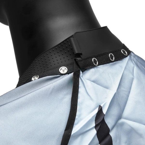 Парикмахерский пеньюар Barber Shop PNU-Y-520/7 | Водоотталкивающий, на кнопках 6644 фото