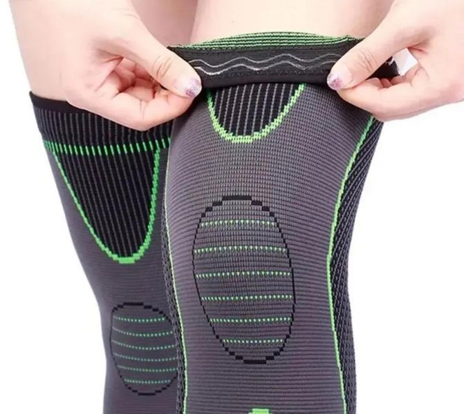Компресійні спортивні гетри KNEE SUPPORT для колін - розмір XL 6189 фото